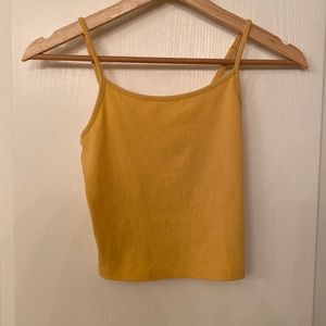American Eagle golden yellow cami